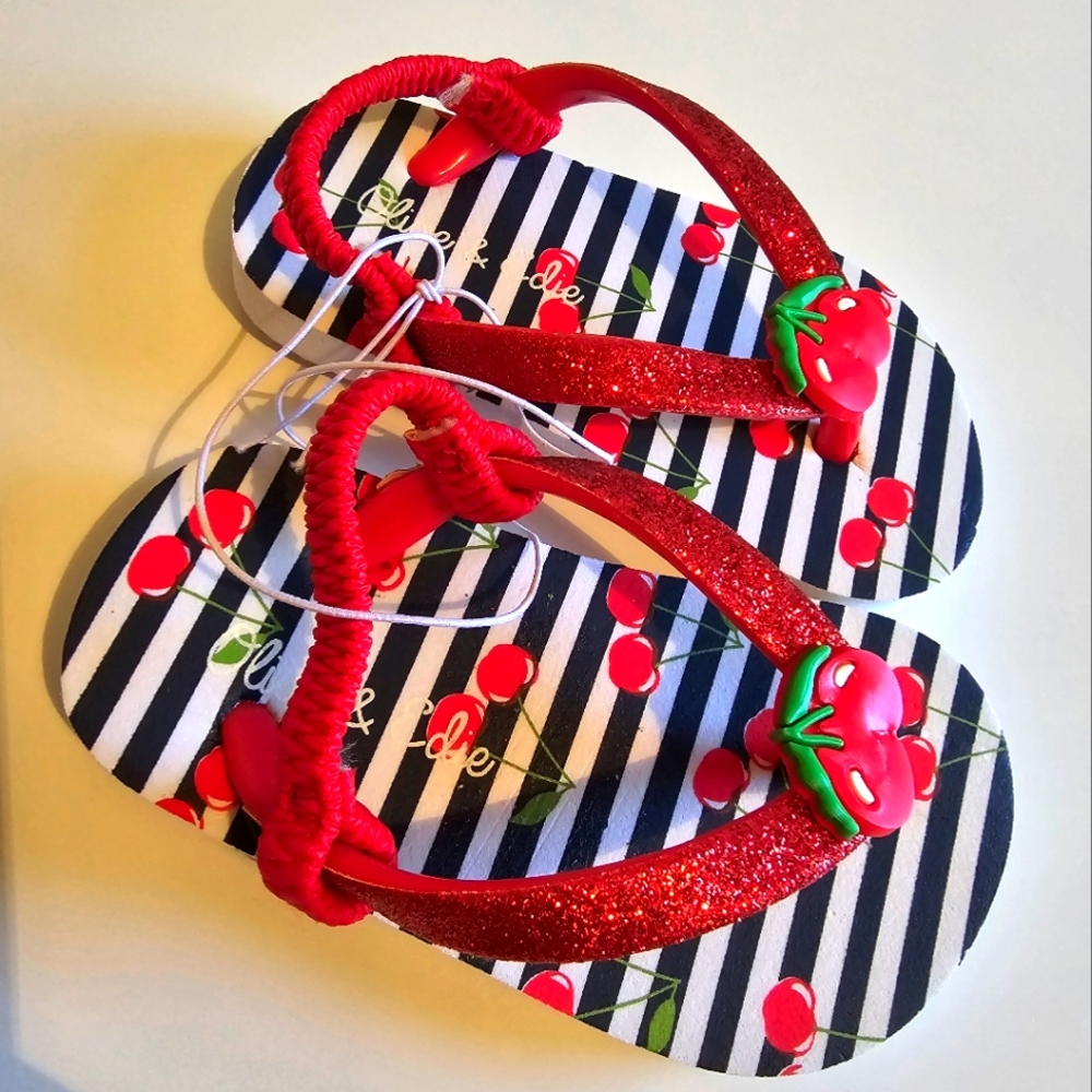 Olive & Edie Cherry Sandals NWT